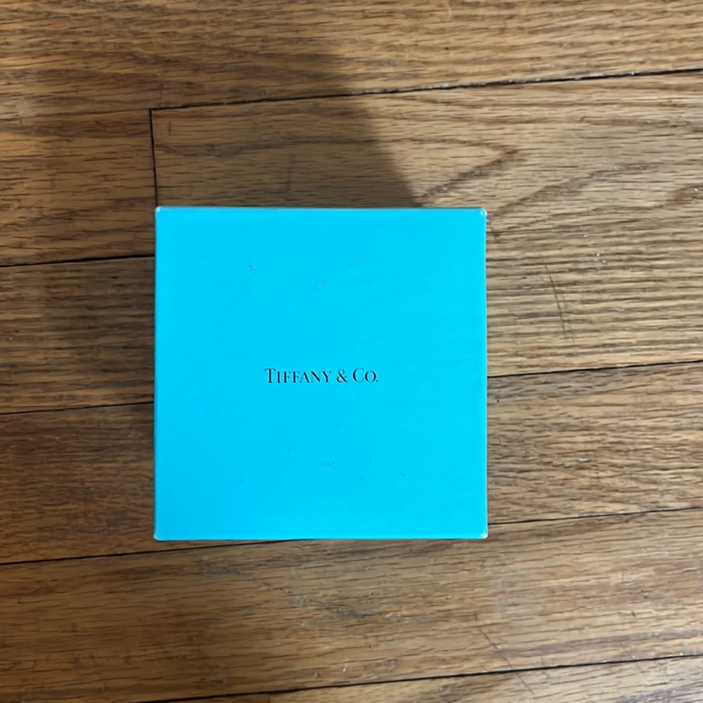 Empty Tiffany box